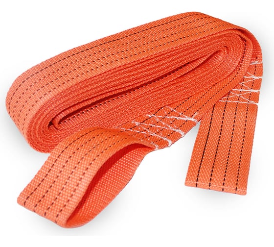 Изображение товара Буксировочный трос ООО ТПК Сигма 12 тонн, с 2-мя петлями, чехол Т34