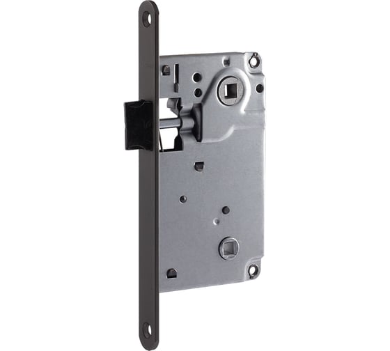 Изображение товара Врезная дверная защелка НОРА-М 13-90 графит 18574