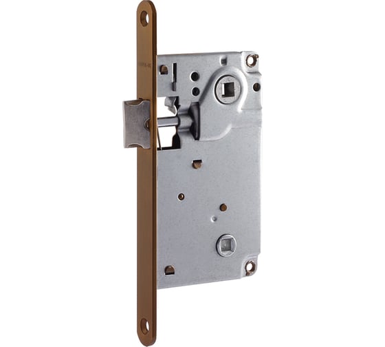 Изображение товара Врезная дверная защелка НОРА-М 13-90 матовый кофе 18575