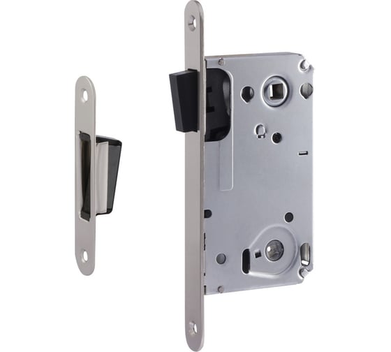 Изображение товара Врезная магнитная защелка НОРА-М 13М-90 матовый никель 18345