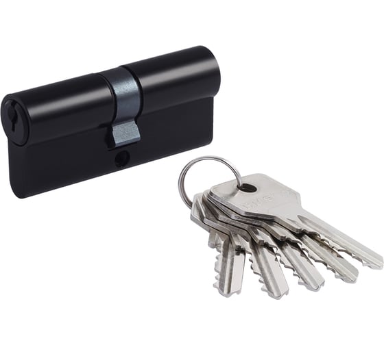 Изображение товара Цилиндровый механизм НОРА-М ECO Z Л-70 35-35 черный 18570