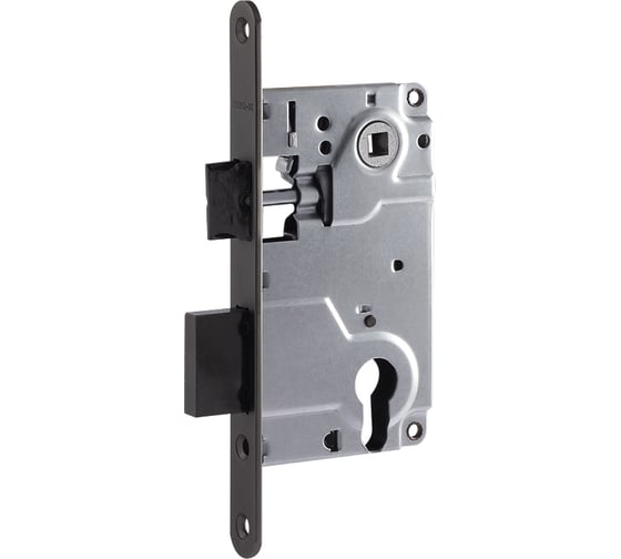 Изображение товара Врезной дверной замок НОРА-М 25-85 графит 18512