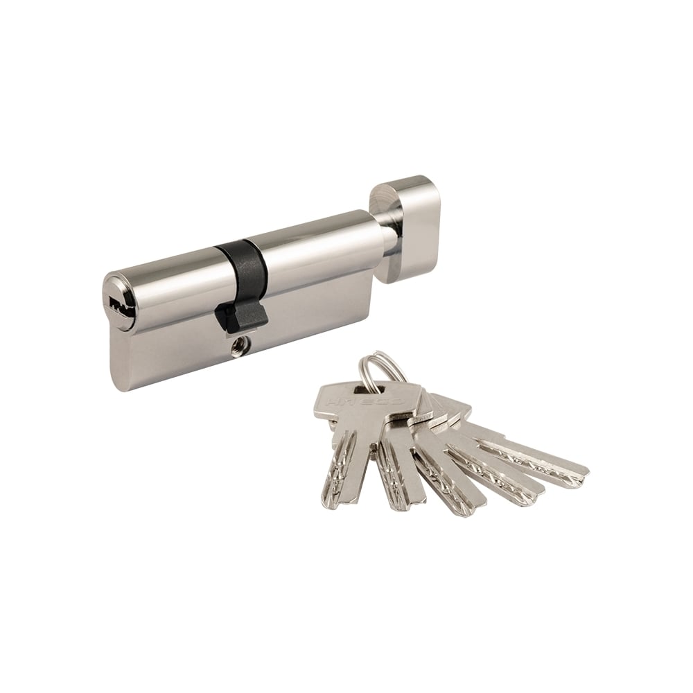 Изображение товара Цилиндровый механизм с вертушкой НОРА-М ЕСО Z ЛПВ-80 35-45в хром