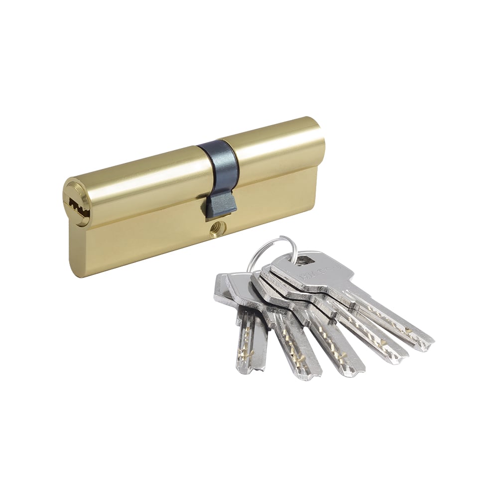 Изображение товара Цилиндровый механизм НОРА-М ЕСО Z ЛП-90 50-40 латунь двухсторонний