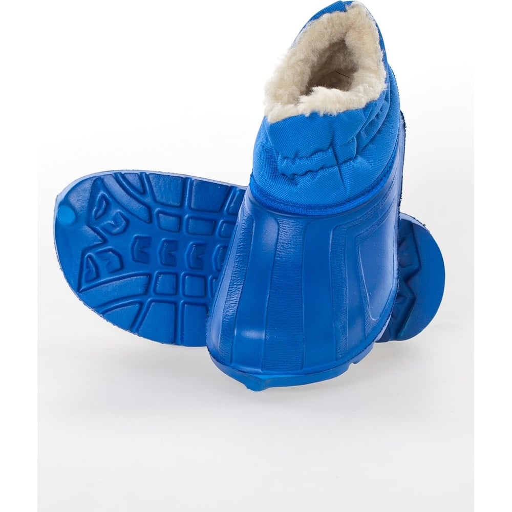 Изображение товара Женские утепленные полусапожки БЕРТА синие 807с-36 зимняя обувь