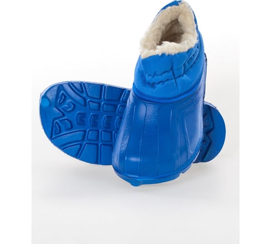 Изображение товара Женские утепленные полусапожки БЕРТА синие 807с-41