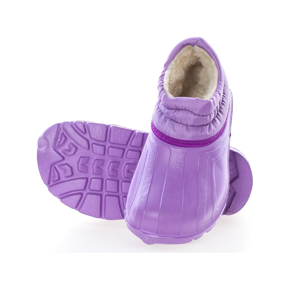 Изображение товара Женские утепленные полусапожки БЕРТА фиолетовые 807ф-40