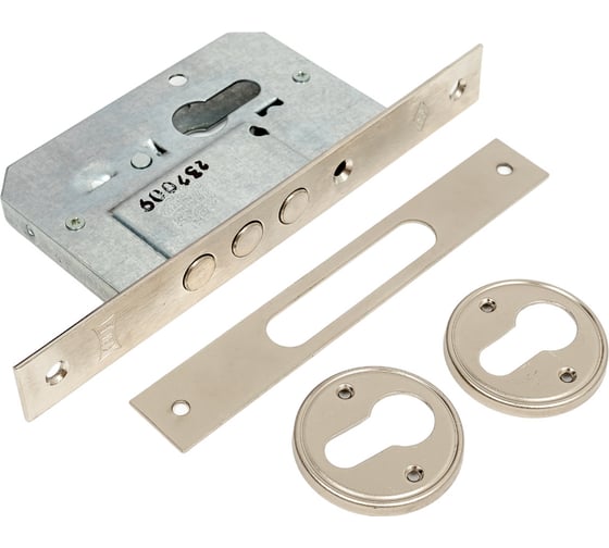 Изображение товара Врезной цилиндровый замок KALE KILIT 189, 3M, BS45, 23NP, SP, Ros, STB 18900000052