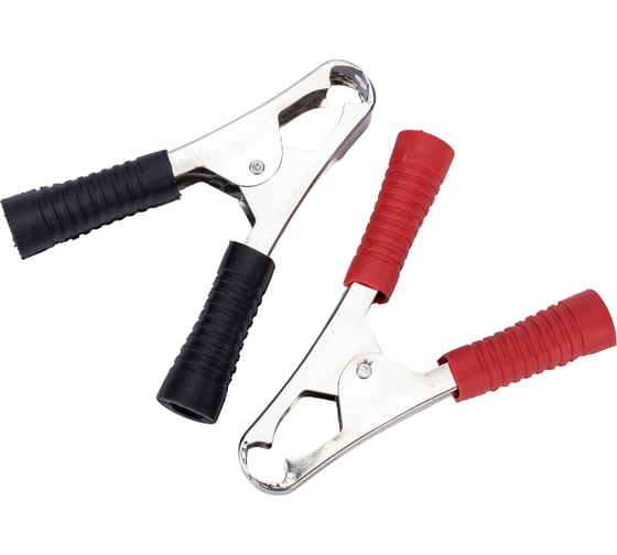 Изображение товара Зажим крокодил REXANT длина 105 мм, ток 100A, 2 шт 16-0019-1-9