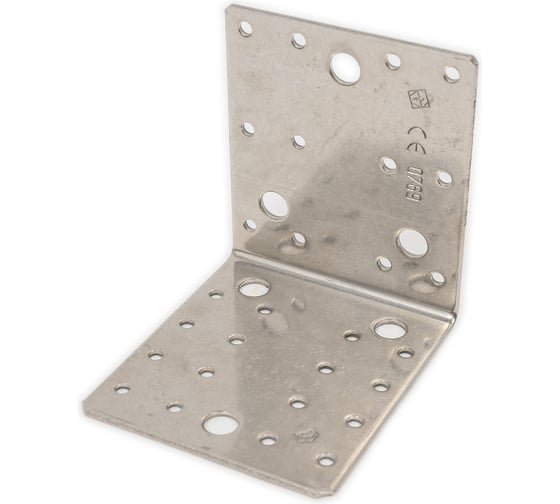 Изображение товара Крепежный прочный уголок VORMANN 105x105x90x2,5 мм, нержавеющая сталь 070926000RF