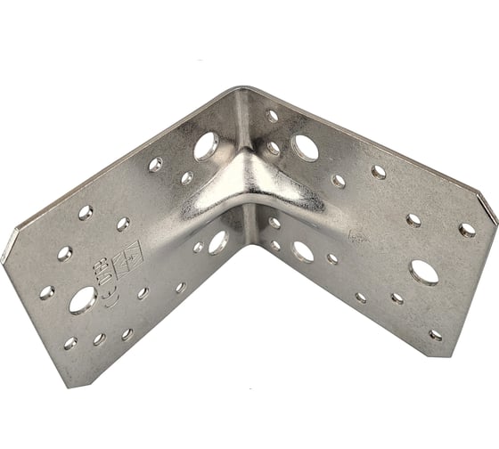 Изображение товара Крепежный особопрочный уголок VORMANN 105x105x90x2,5 мм, нержавеющая сталь 070933000RF