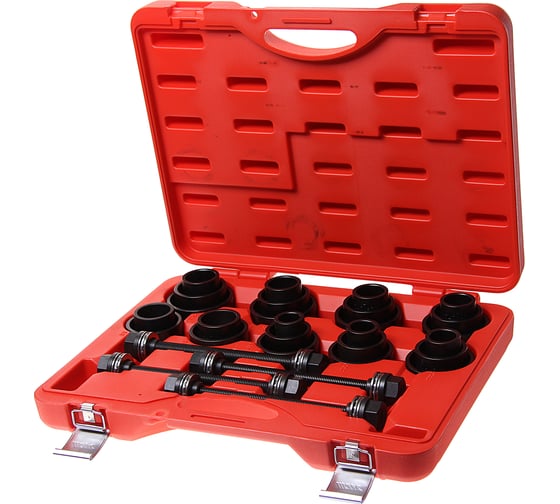 Изображение товара Набор JTC для монтажа/демонтажа сайлентблоков, подшипников универсальный 29 пр. 6975