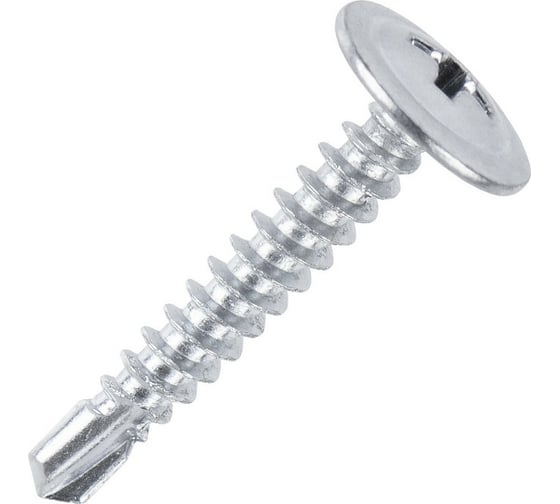 Изображение товара Усиленный саморез FastenPro ШСММ сверло 4,2x25 1000 шт., FP-б.пл.конт. 1150 мл 14-0020637