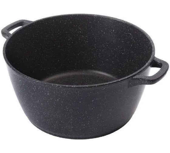 Изображение товара Кастрюля Горница 7 л, без крышки, антипригарное покрытие, гранит ТБ15235