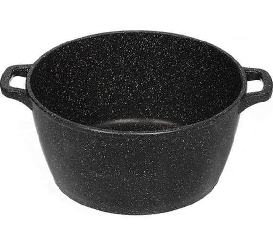 Изображение товара Кастрюля Горница 5 л, без крышки, антипригарное покрытие, гранит ТБ11195