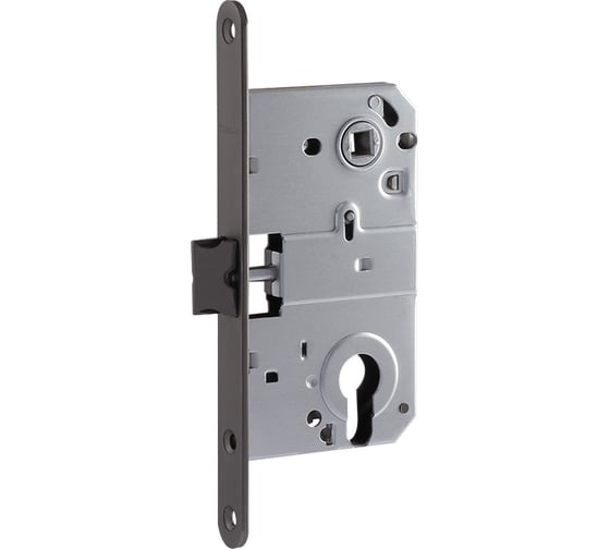 Изображение товара Врезной дверной замок НОРА-М М25-85 графит 18582