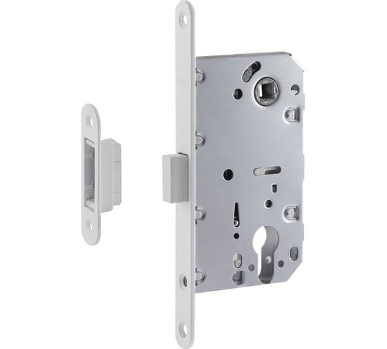 Изображение товара Врезной магнитный замок НОРА-М М25М-85 белый 18580