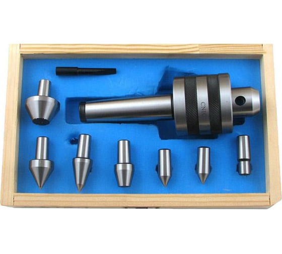 Изображение товара Центр вращающийся КМ-2 с 7 сменными насадками D432 CNIC 58119