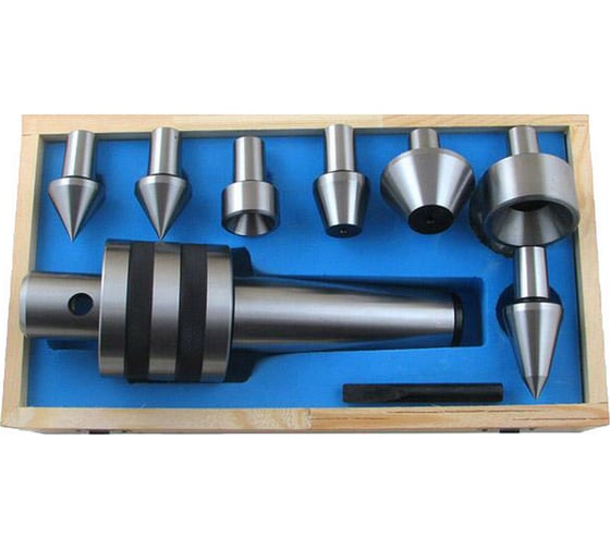 Изображение товара Центр вращающийся КМ-6 с 7 сменными насадками D436 CNIC 58125