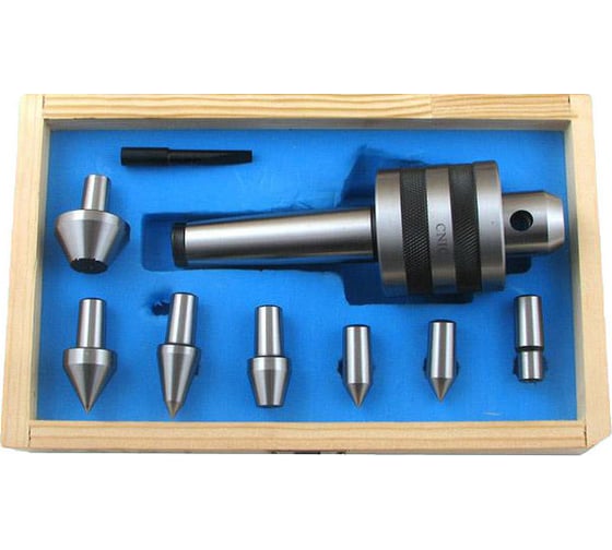 Изображение товара Центр вращающийся КМ-3 с 7 сменными насадками D433 CNIC 58121