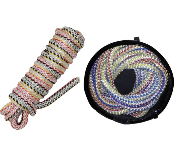 Изображение товара Буксировочный трос ООО ТПК Сигма веревочный, 12 тонн, без крюков, чехол В14