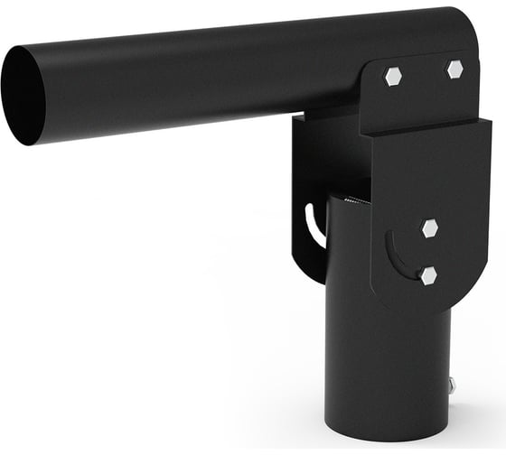 Изображение товара Кронштейн для уличных светильников Gauss 200x205x100мм на трубу до D58мм/консоль D48мм черный 1/2 903215106