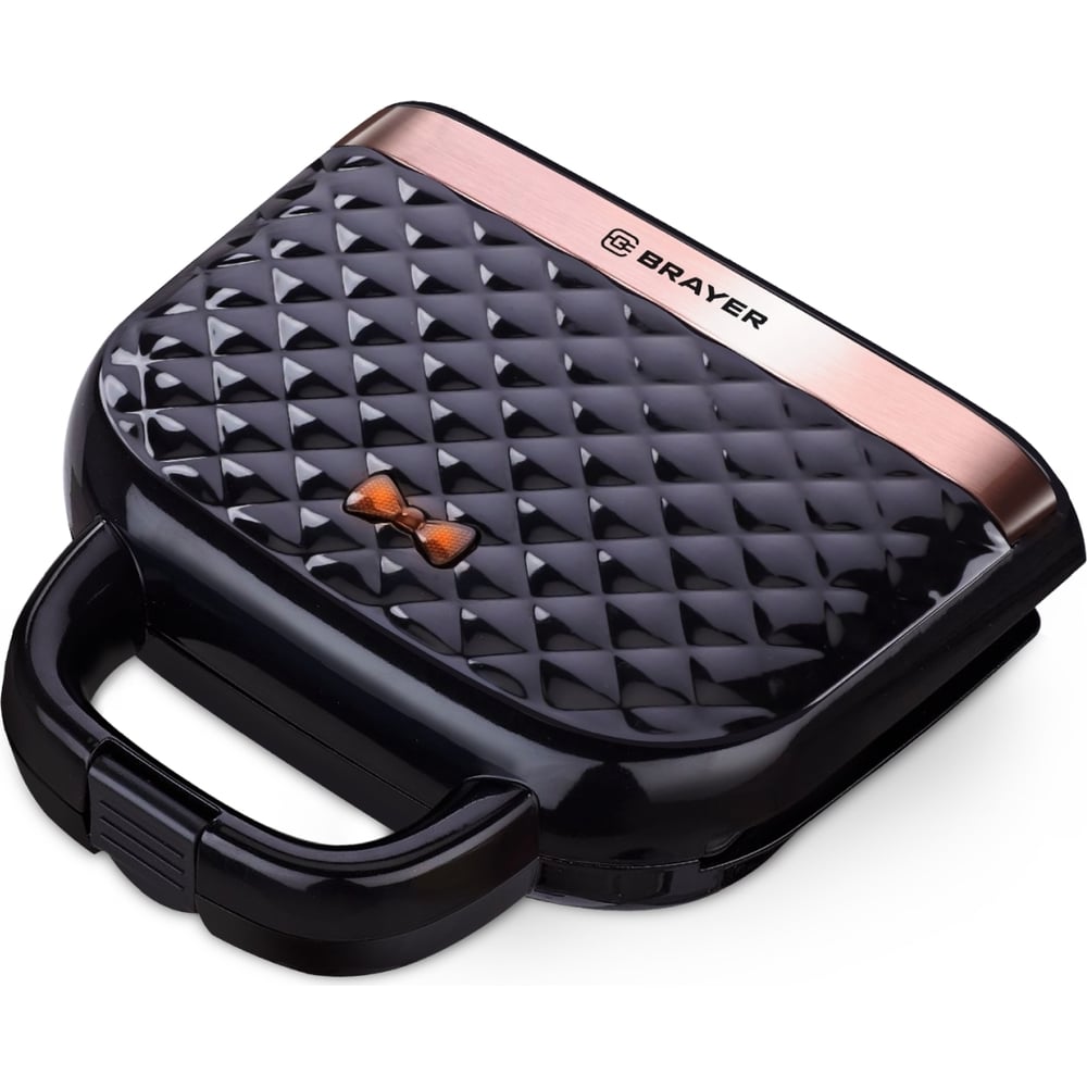 Изображение товара Вафельница BRAYER BR2304 750 Вт антипригарное покрытие настольная черная для домашних вафель