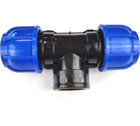 Изображение товара Тройник ПНД переходной 50хВР 1 1/2"х50 Boutte 1649397