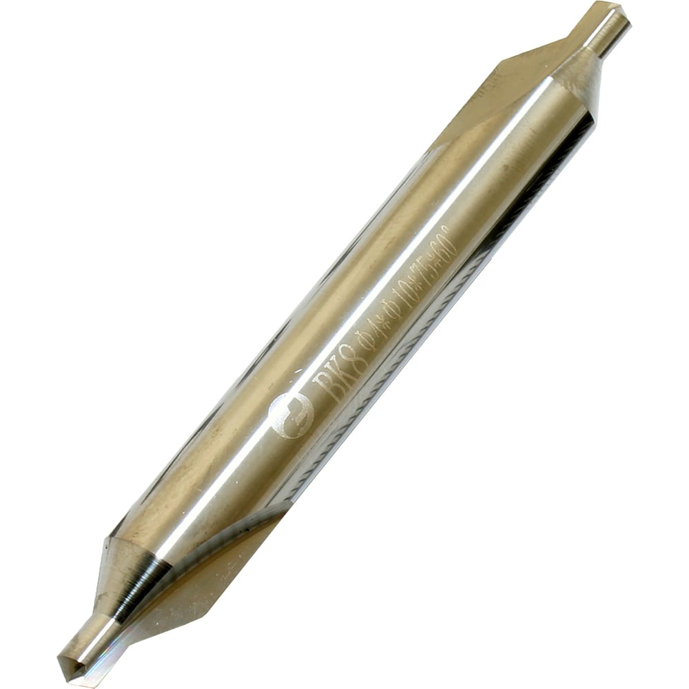 Изображение товара Сверло центровочное 4x60 мм ВК8 типа А цельное двустороннее CNIC 40822