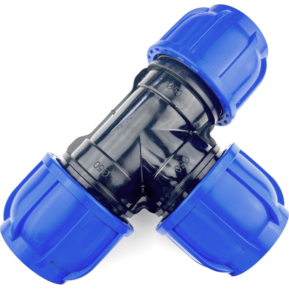 Изображение товара Тройник ПНД 50-50-50 Boutte для трубных систем профессионального применения