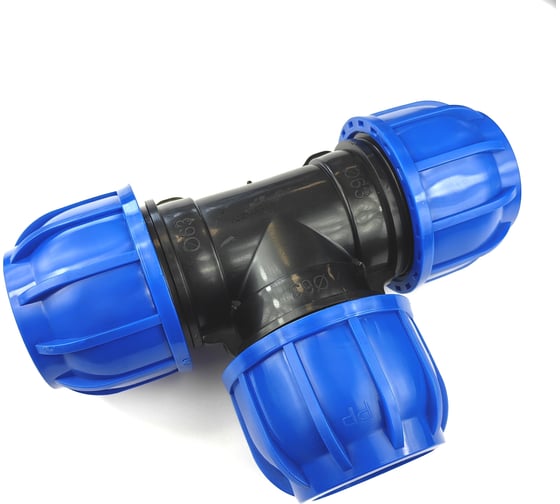 Изображение товара Тройник ПНД 63-63-63 Boutte 1649311