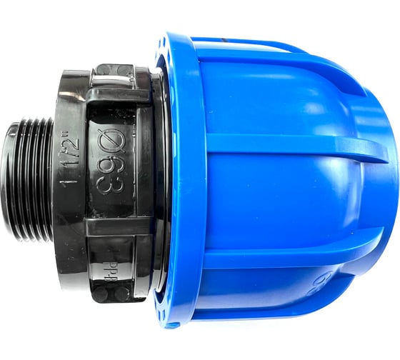 Изображение товара Муфта ПНД соединительная 63 - НР 1 1/2" Boutte 1649595