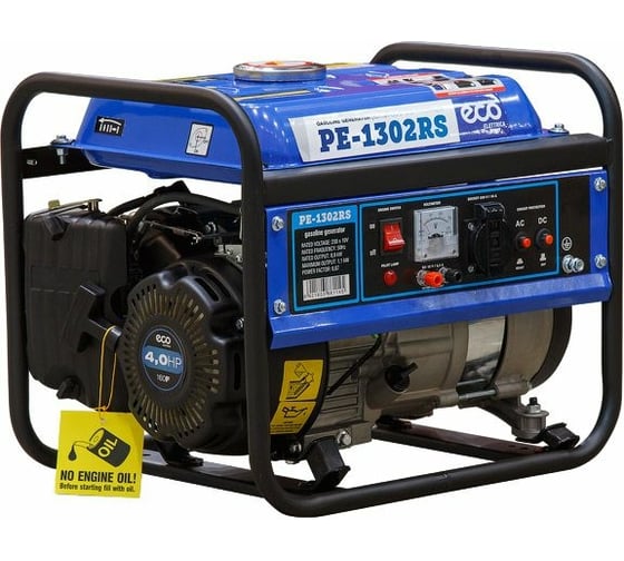 Изображение товара Бензиновый генератор ECO PE-1302RS