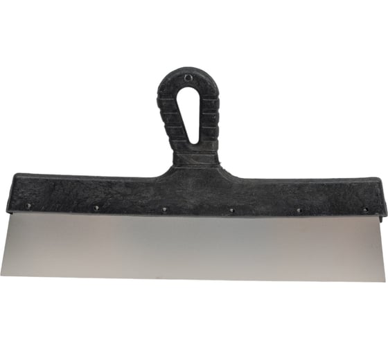 Изображение товара Фасадный шпатель Управдом нержавеющий, 350 мм, с пластиковой ручкой 4100003269