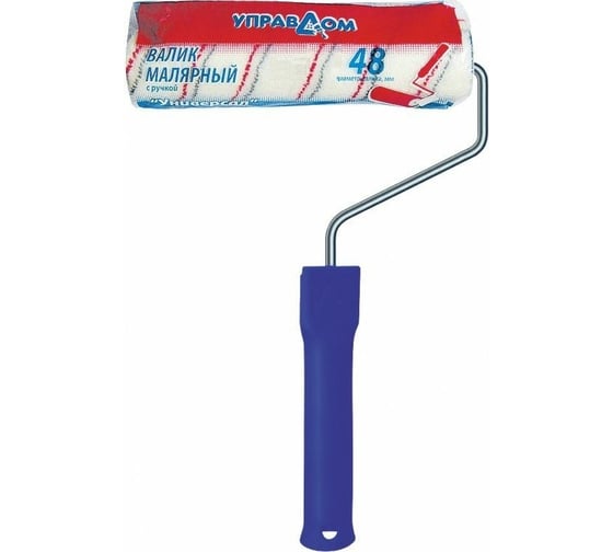 Изображение товара Валик Управдом "Универсал" 180x48 мм, с ручкой, бюгель 8 мм 0222722-18 4100003178