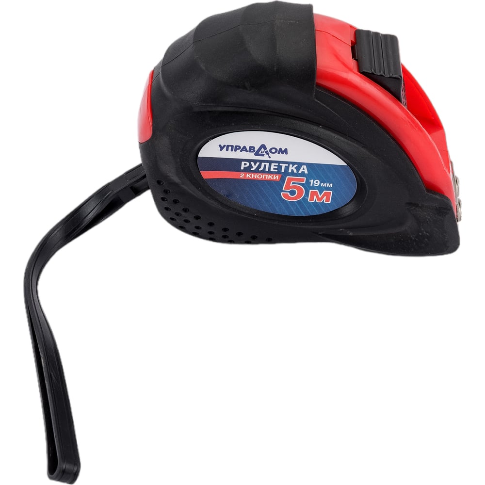 Изображение товара Рулетка Управдом RUBBER 5 м с магнитным крючком профессиональная