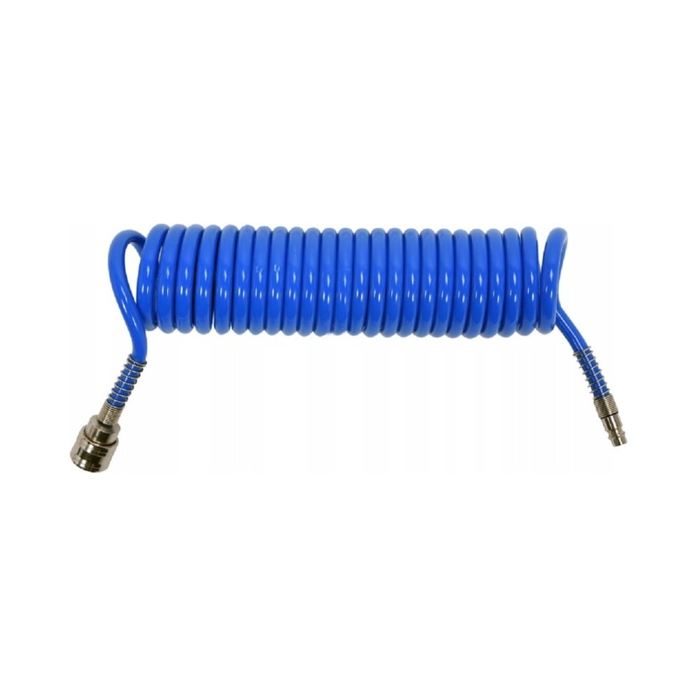 Изображение товара Шланг спиральный PU с быстросъемным соединением 6.5x10 мм 5 м YATO