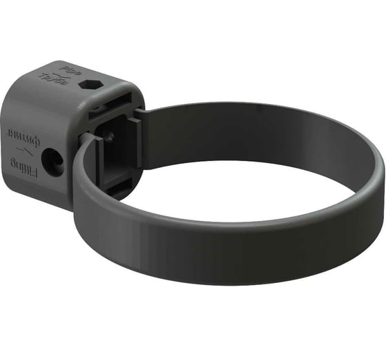 Изображение товара Универсальный хомут DOCKE LUX графит PVLH-1086