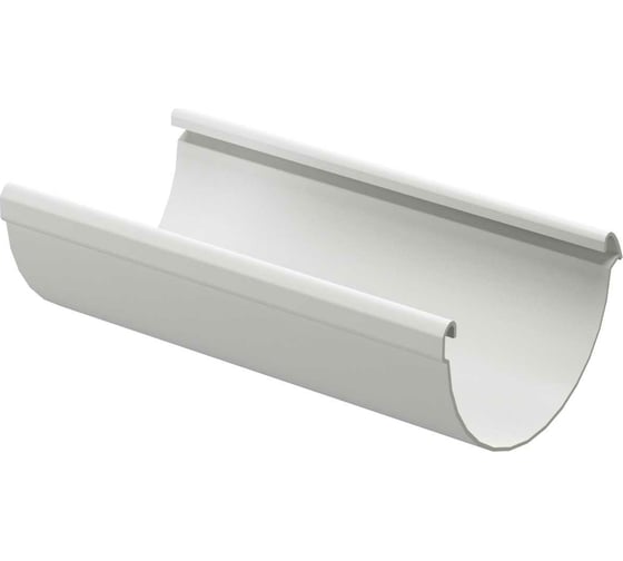 Изображение товара Водосточный желоб DOCKE Dcke LUX пломбир PVLZ-1044