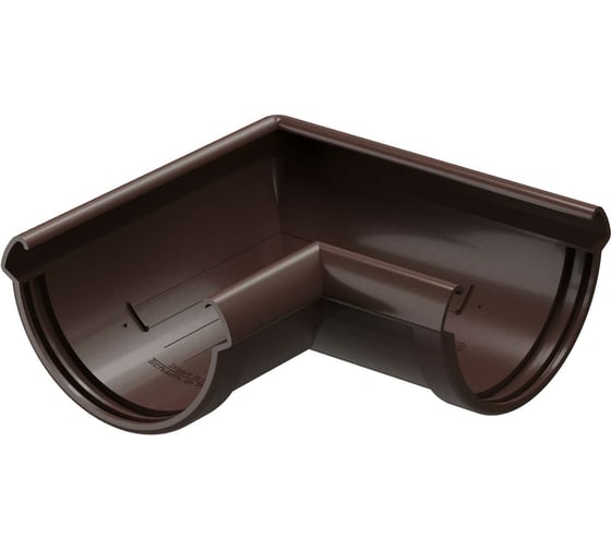 Изображение товара Угловой элемент DOCKE LUX 90 шоколад PVLC-1050