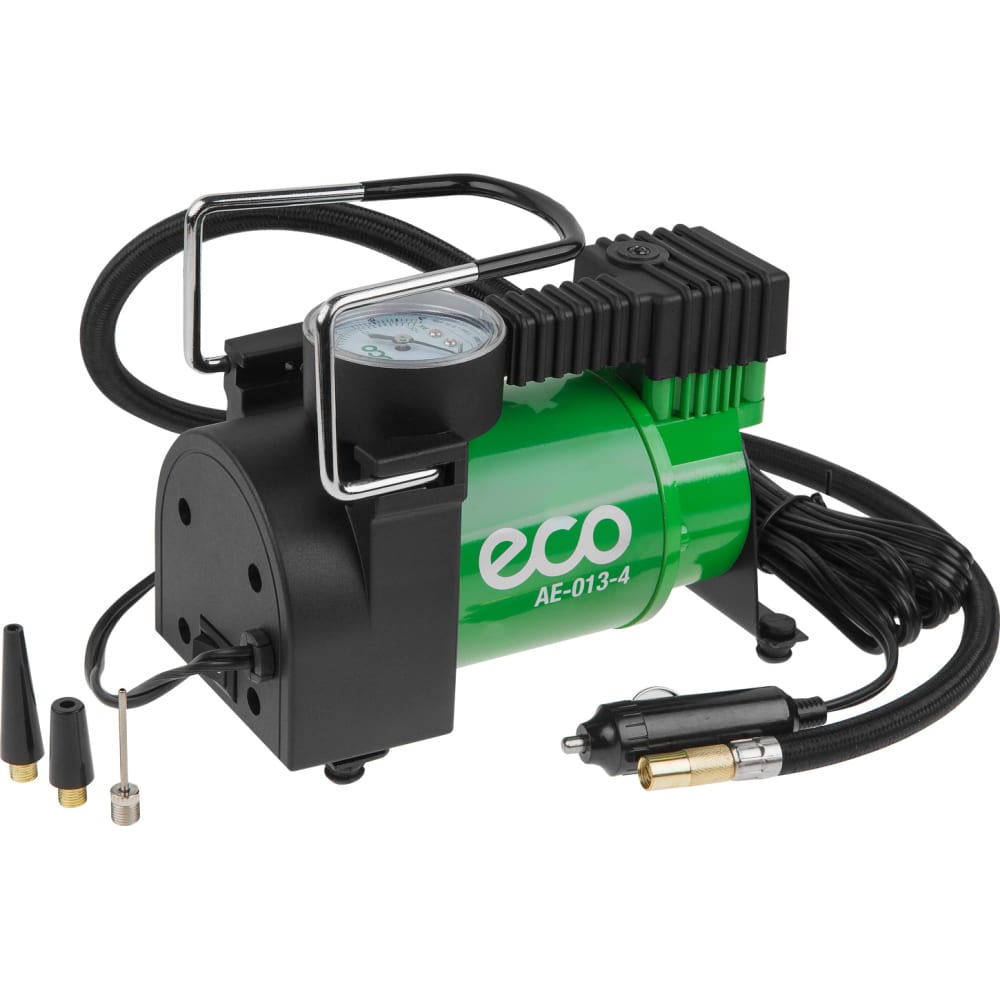 Автомобильный компрессор ECO компрессор автомобильный dsv smart 30 л мин 12 в 10 атм 120 вт с цифровым манометром дисплей softtach led фонарь 218200