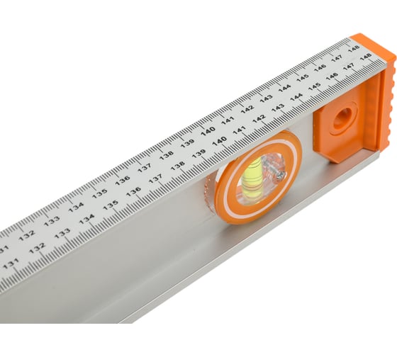 Изображение товара Уровень Петрович рельс 1500 мм, алюминиевый, 3 глазка, магнит, 360 амп 4100006193