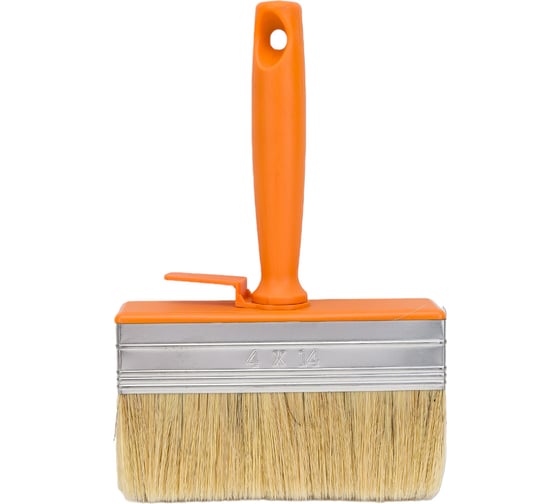 Изображение товара Кисть-макловица Петрович П065-414 40х140 мм, светлая натуральная щетина, пластиковая ручка 4100000274