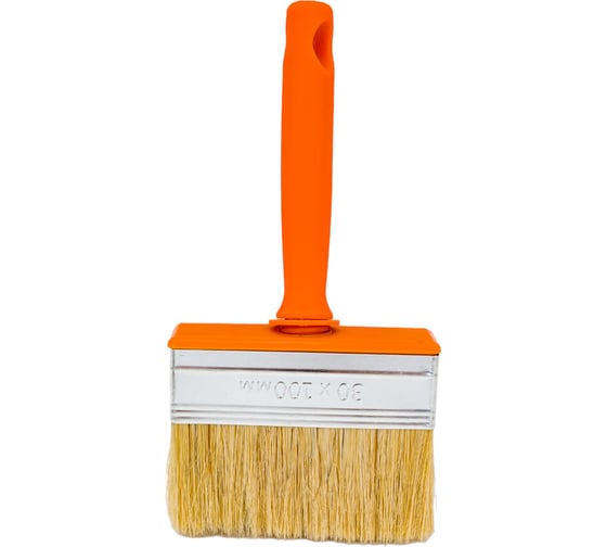 Изображение товара Кисть-макловица Петрович П065-310 30х100 мм, светлая натуральная щетина, пластиковая ручка 4100000271