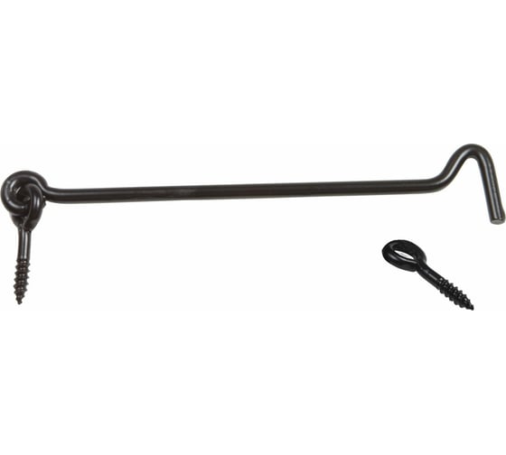 Изображение товара Ветровой крючок Amig покрытие черный 7-6x150