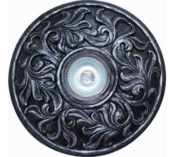 Изображение товара Встраиваемый светильник De Fran MR16 гипс серебро, FT 420 s