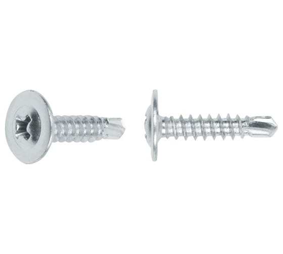 Изображение товара Саморез с прессшайбой STARFIX 4,2x75 мм, цинк, со сверлом, 200 шт. SMC3-50401-200