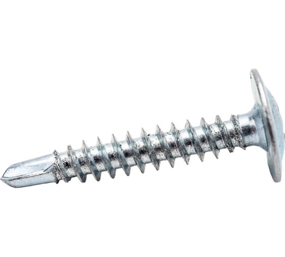 Изображение товара Саморез с прессшайбой STARFIX 4,2x25 мм, цинк, со сверлом, 100 шт. SMP1-50351-100