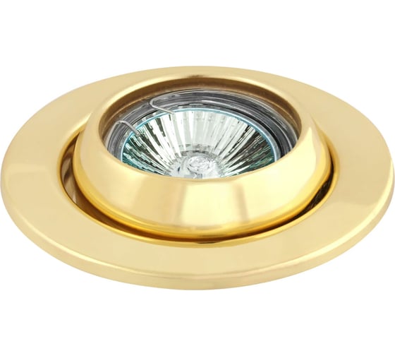 Изображение товара Встраиваемый светильник De Fran MR16 золото, FT 9212 G