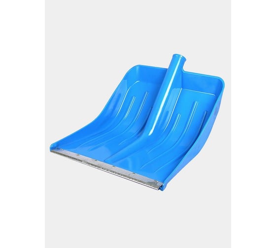 Изображение товара Снеговая лопата ЛЕТО Малыш 360x420 мм, оцинкованная планка, цветная, без черенка 3404